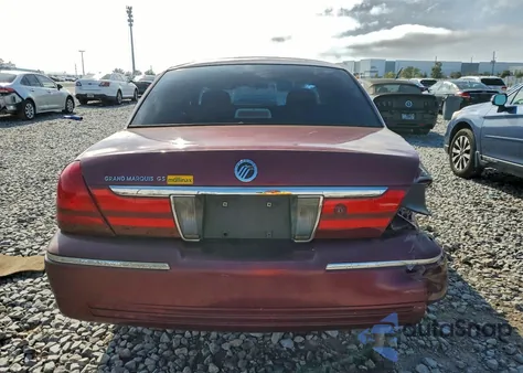 2004 Mercury Grand Marquis Gs from USA, damaged, VIN 2MEFM74W34X690063